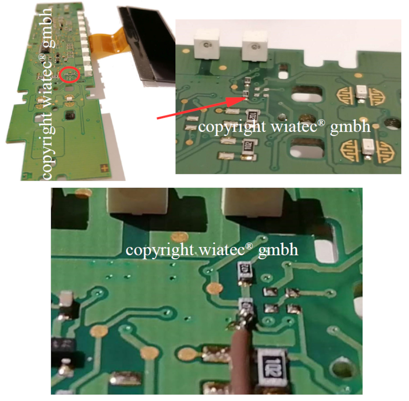 Anschlüsse Steuermodul Standheizungen Multivan V3