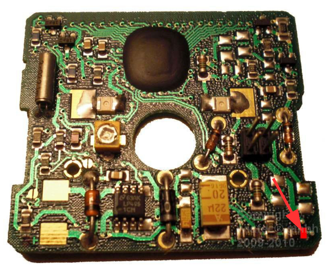 Anschlüsse Steuermodul Standheizungen mit Vorwahluhr 1530, Variante 2