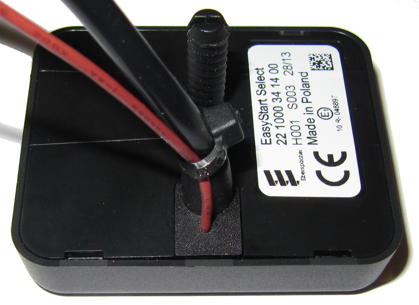 Schematischer Anschluss Eberspächer EasyStart Select