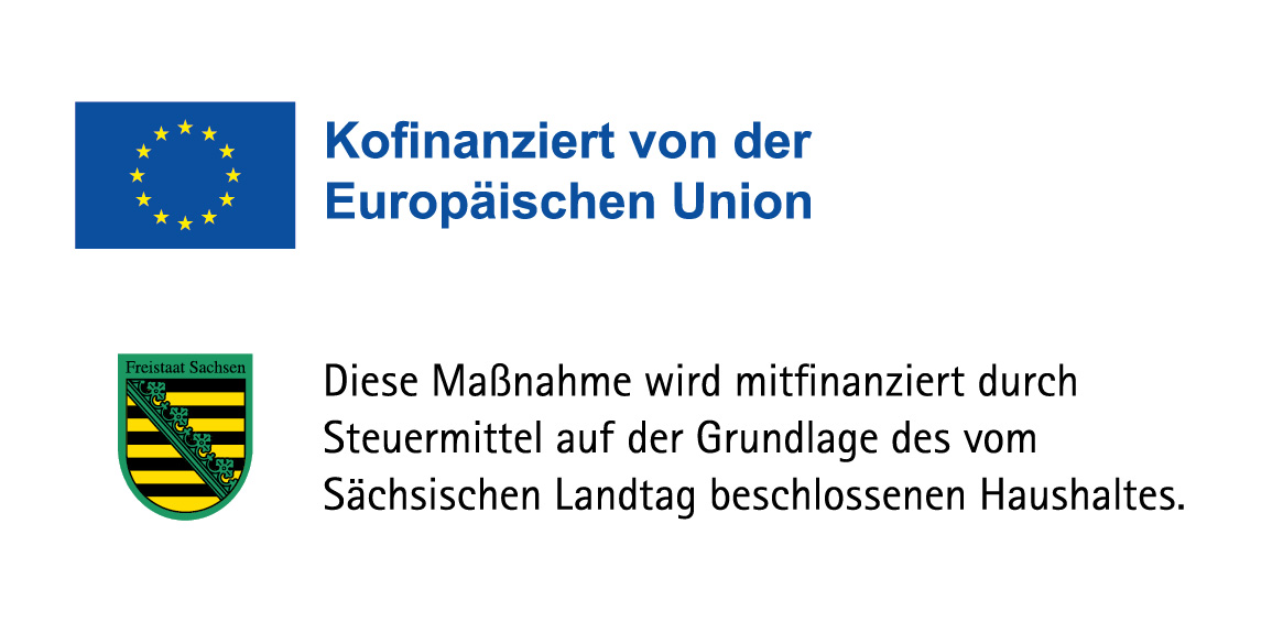 Förderung durch Sachsen / EU