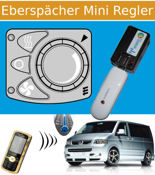 Handy Fernbedienung (LTE) für Standheizung Eberspächer Mini Regler