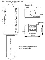 GSM Handy Totmannmelder NICHT-Bewegungsmelder - Alarm per...