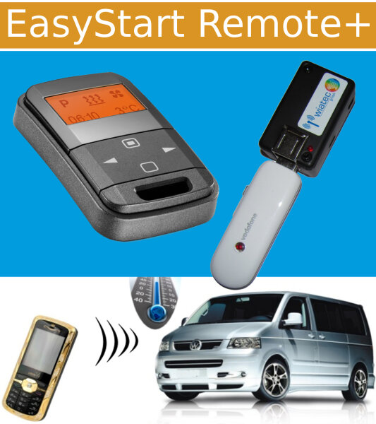 Handy Fernbedienung (GSM/UMTS) für Standheizung Eberspächer EasyStart Remote+ Plus