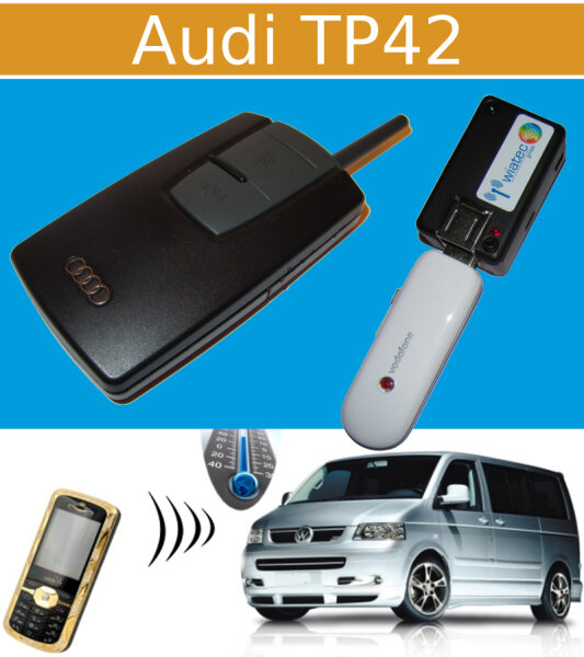 Handy Fernbedienung (GSM/UMTS) für Standheizung Funk-FB Audi TP42