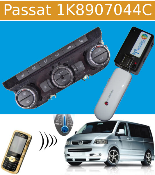 Handy Fernbedienung (GSM/UMTS) für Standheizung VW Passat B8 1K8 907 044C