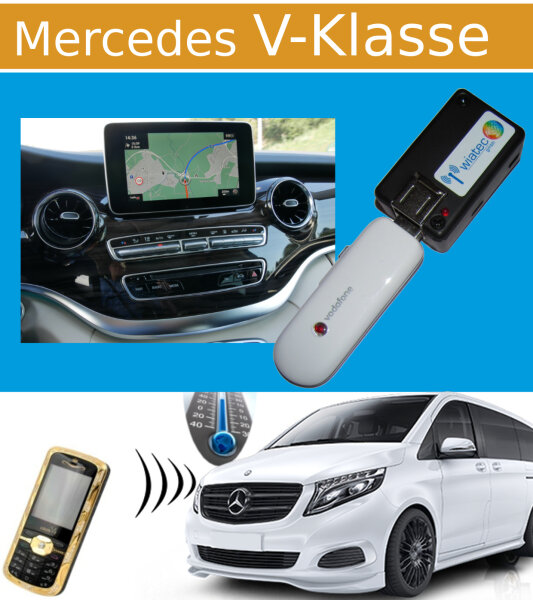 Handy Fernbedienung (GSM/UMTS) für Standheizung Mercedes Vito 447-2 Marco Polo