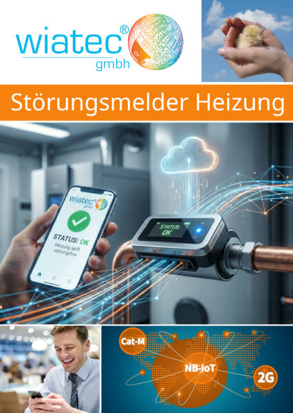 Handy (IoT) Störungsmelder für Heizung - Nachricht per Mobilfunk