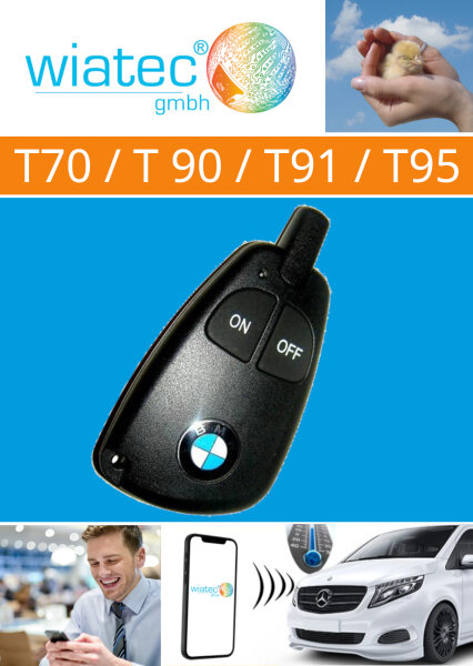 Handy Fernbedienung (IoT) für Standheizung mit Handsender T70 / T 90 / T91 / T95