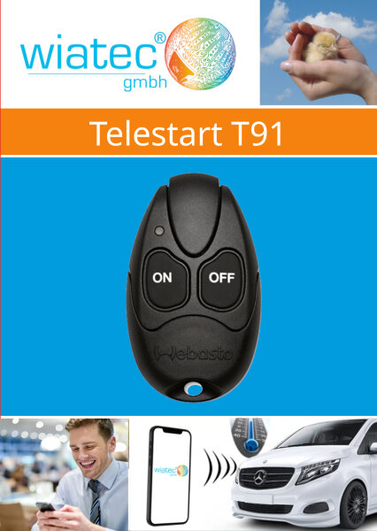 Handy Fernbedienung (IoT) für Standheizung mit Funk-FB Webasto Telestart T91