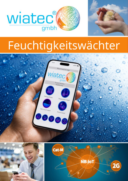 Handy IoT Feuchtigkeits- und Temperaturwächter
