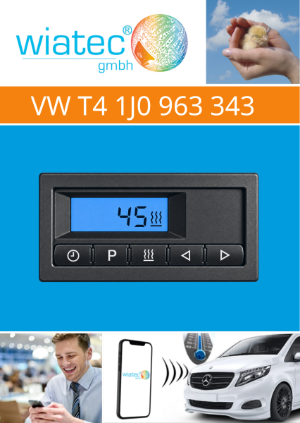 Handy Fernbedienung (IoT) für Standheizung VW T4 1J0 963 343
