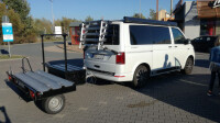 Motorradanhänger ALU-Star Rolli der Firma Bohmte - Wohnmobilanhänger